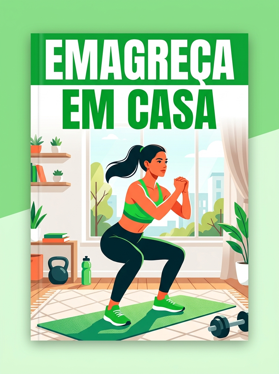 Capa do ebook Emagreça em Casa